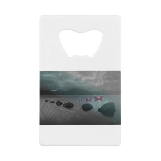 KAT11 Rocks.tif Kredietkaart Flessenopener (Voorkant)