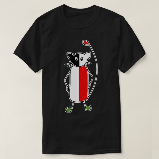 kat6 t-shirt (Design voorkant)