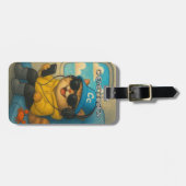 Kat 02 Kids Bagagelabel (Voorkant horizontaal)