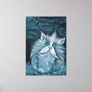 Kat 1 - Naar je staren Canvas Afdruk