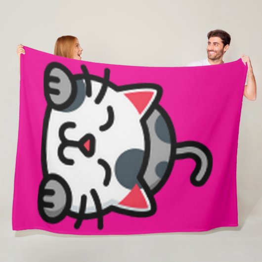 Kat 60x80 fleece deken (In situ)