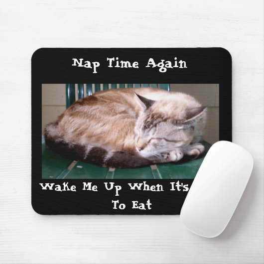 Kat 7, Nap-tijd opnieuw, Mousepad Muismat (Met muis)