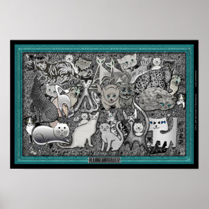 Kat-A-lijsten Poster