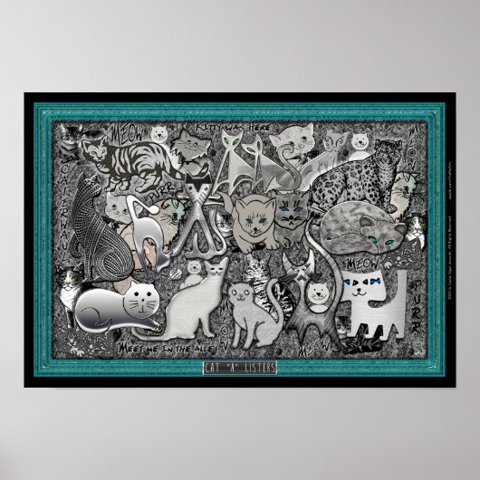 Kat-A-lijsten Poster (Voorkant)