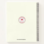  Kat - Aangepaste Currier & Ives Victoriaans Notitieboek (Achterkant)