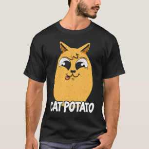 Kat Aardappel Kat Eigenaar Aardappel Frites Aardap T-shirt