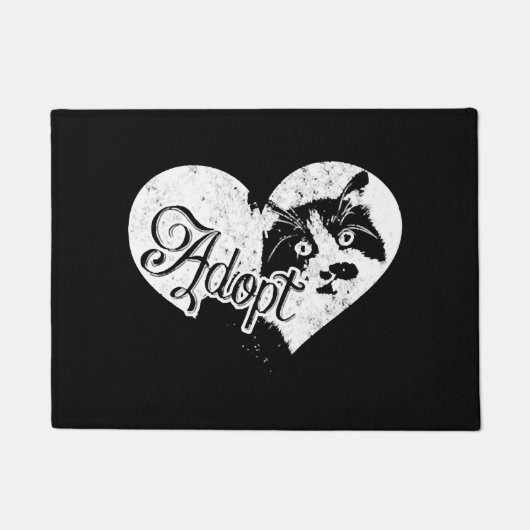 KAT ADOPTEREN DEURMAT (Voorkant)