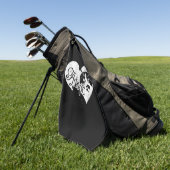 KAT ADOPTEREN GOLFHANDDOEK (Groen)