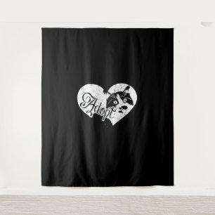 KAT ADOPTEREN WANDKLEED