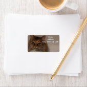 Kat-Adresetiketten Etiket (Insitu)