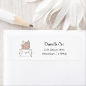 Kat Adresetiketten, Stickers van het Adres Pet (Insitu)