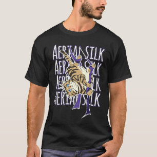 Kat Aerial Zijde Danser Aerialist Air Yoga Acrobat T-shirt