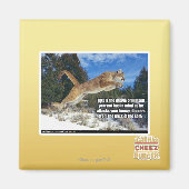 Kat afbeelding magneet (Voorkant)