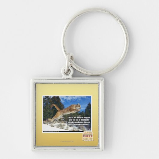 Kat afbeelding sleutelhanger (Voorkant)