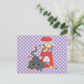 Kat afspelen met Gumballs Briefkaart (Staand voorkant)