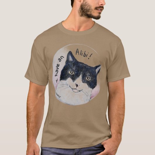 Kat Alibi T-shirt (Voorkant)