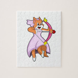 Kat als bruid met trouwjurk.PNG Legpuzzel