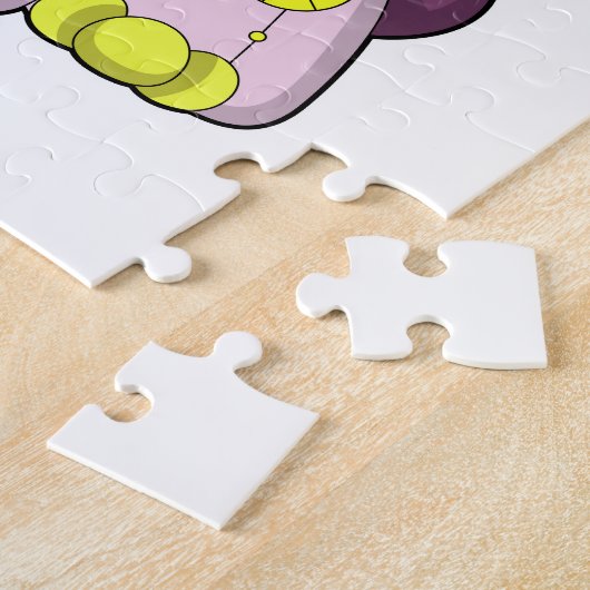 Kat als Robot Legpuzzel (Zijkant)