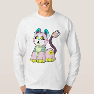 Kat als Robot T-shirt