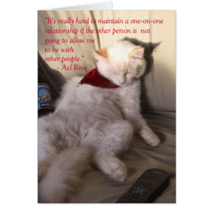 Kat als Roos bij monogamie: