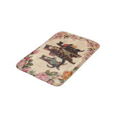 Kat   Antiek Kittens Badmat (Gekanteld)