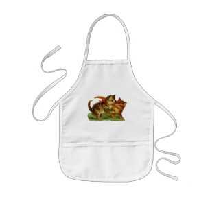 Kat apron Kinder Schort