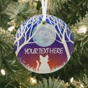 Kat Art Ornament gepersonaliseerde kattenklep Deco