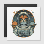 Kat-astronaut op asteroïden (Voorkant / Achterkant)