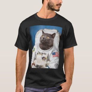 Kat Astronaut t-shirt - Catstronaut Ruimte Reizen