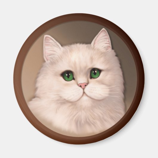 Kat Attitude Magneet (Voorkant)