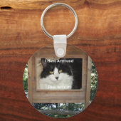 Kat Attitude Sleutelhanger (Voorkant)