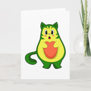 Kat Avocado Kaart