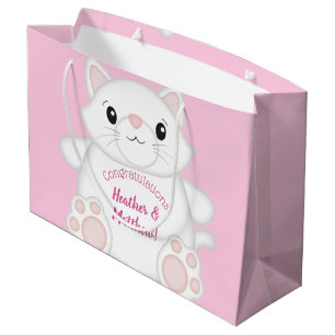 Kat Baby shower Kat Roze Groot Cadeauzakje