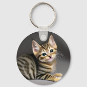 Kat-baby Sleutelhanger (Achterkant)