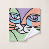 Kat Bad Handdoek (Wasdoekje)