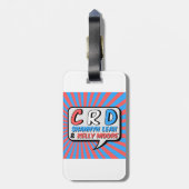 Kat Bagagelabel (Achterkant verticaal)