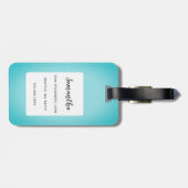 Kat Bagagelabels (Achterkant horizontaal)