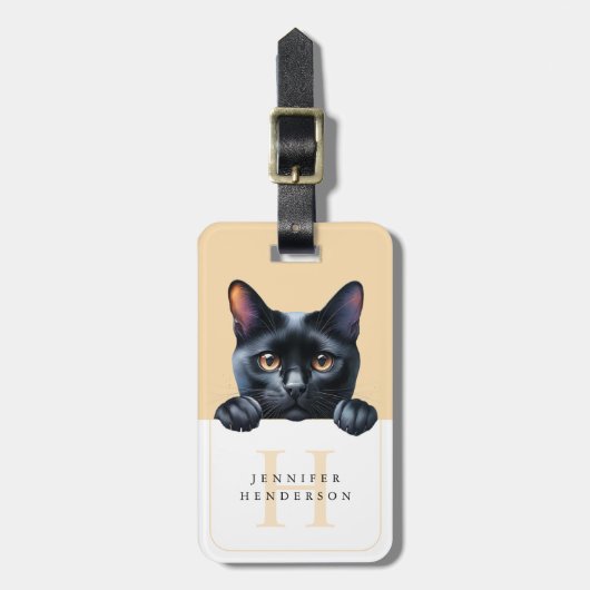 Kat Bagagelabels (Voorkant verticaal)