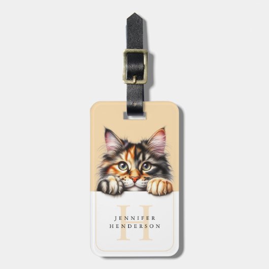 Kat Bagagelabels (Voorkant verticaal)
