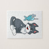 Kat Bait Fish Legpuzzel (Horizontaal)