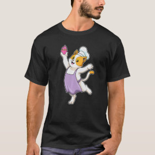 Kat Baker Chef hoed Muffin T-shirt
