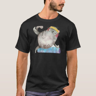 Kat Beste Yoga-achterprint T-shirt