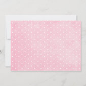 Kat Birthday Party Invitation Kaart (Achterkant)