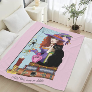 Kat Boeken Heksendrankjes Fleece Deken