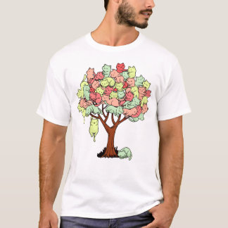 Kat-boomkat-droogteboom T-shirt