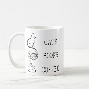 Kat Boost Koffie voor lezers die van koffie houden Koffiemok