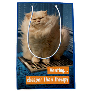 Kat boven gort medium cadeauzakje