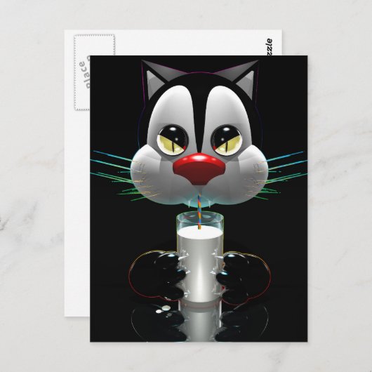 Kat Briefkaart (Voorkant / Achterkant)