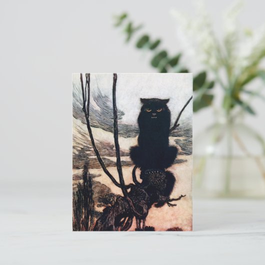 Kat Briefkaart (Staand voorkant)