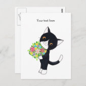  kat briefkaart gepersonaliseerde post Kaart (Voorkant / Achterkant)